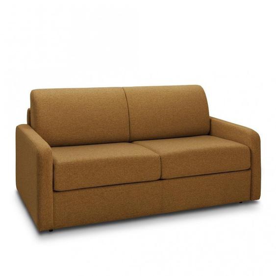 Canapé fixe 3 places  MAC MAHON 180 cm astra velours structuré amber