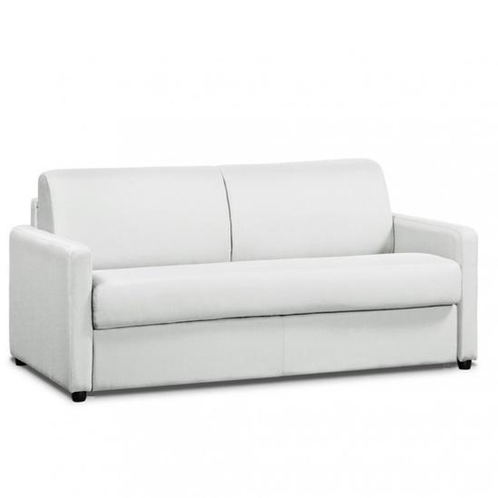 Canapé fixe 3 places maxi DAY 198 cm cuir regent blanc