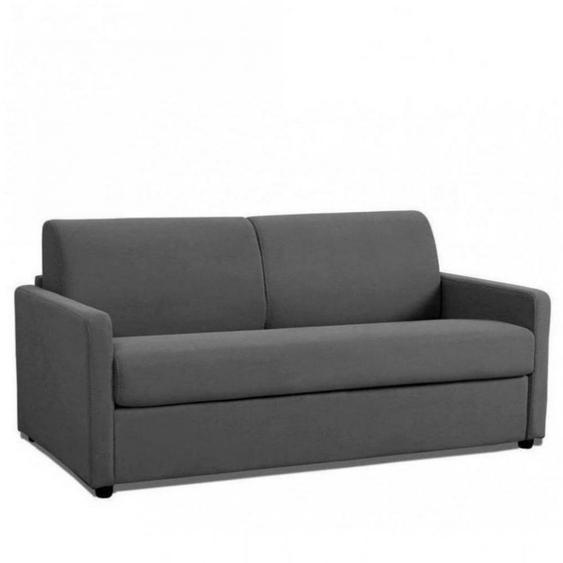 Canapé fixe 3 places maxi DAY 198 cm cuir regent gris