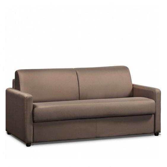Canapé fixe 3 places maxi DAY 198 cm cuir regent taupe