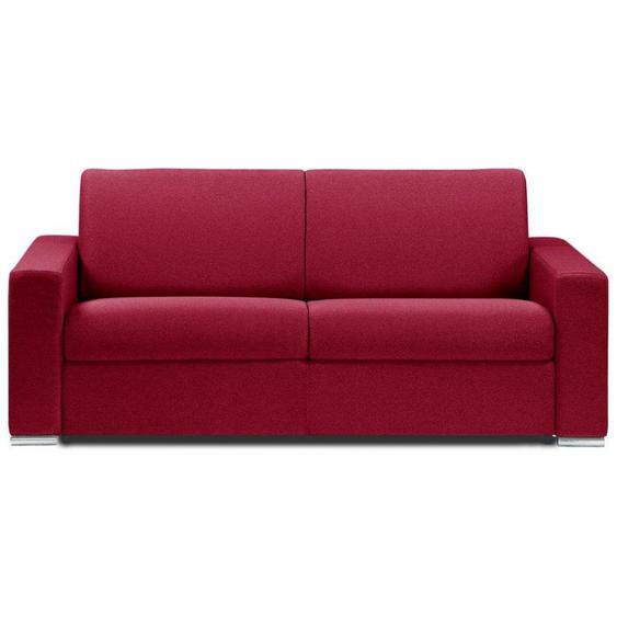 Canapé fixe DREAMER 3 places maxi 215 cm cuir regent bordeaux