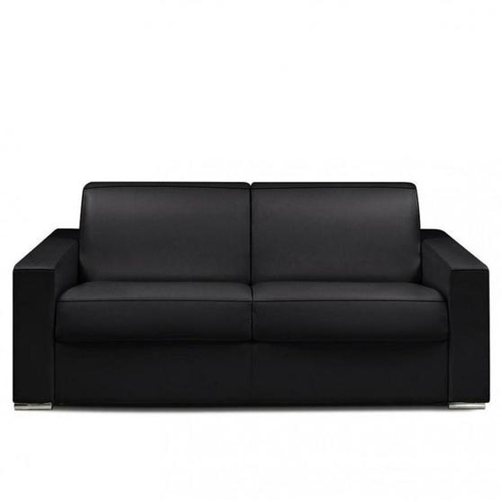 Canapé fixe DREAMER 3 places maxi 215 cm cuir regent noir