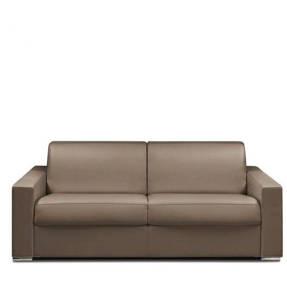 Canapé fixe DREAMER 3 places maxi 215 cm cuir regent taupe