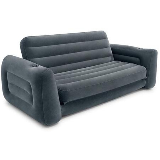 Canapé gonflable convertible 2 places Intex Noir
