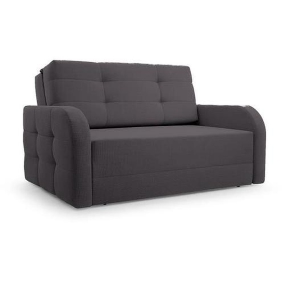Canapé innovant avec fonction de couchage, meubles de salon, design élégant - Porto 120 - Gris foncé (BRAGI 16)