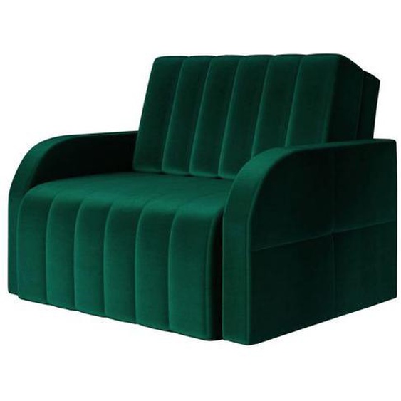 Canapé-lit avec Fonction de Couchage Petit et Confortable Fauteuil de Relaxation pour Enfant - Montana 80 (Vert Foncé - Kronos 19)