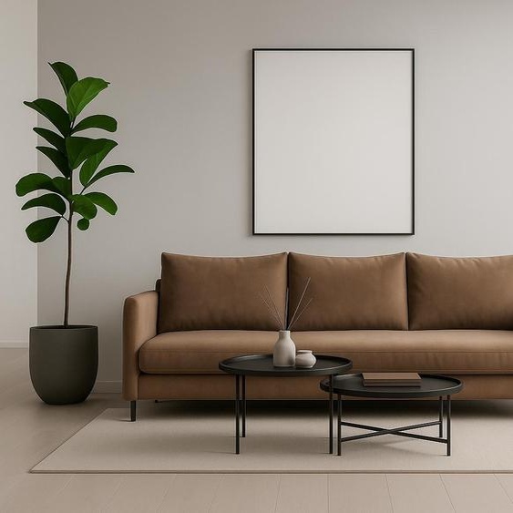 Canapé-lit GUTTO Beige avec fonction sommeil Canapé Caramel Kaki Velours avec coffre de lit et espace de rangement