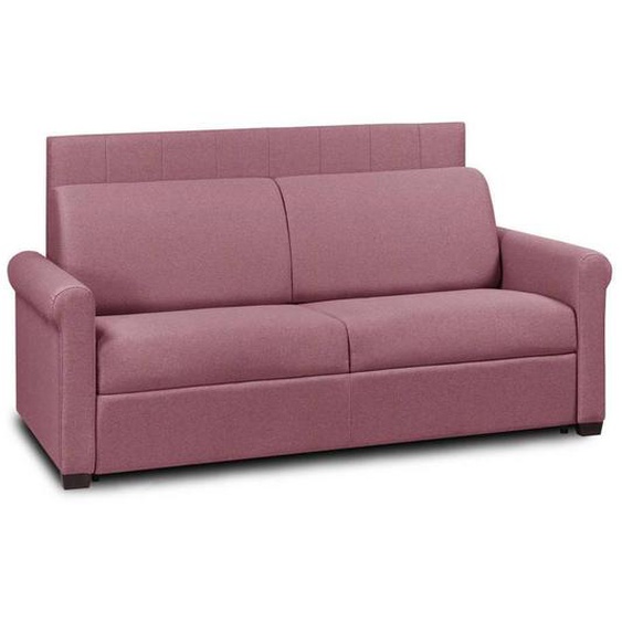 Canapé lit OPERA EXPRESS LATTES 120cm matelas 16cm tête de lit intégrée polyuréthane rouge
