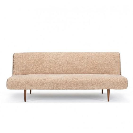Canape lit  UNFURL SPECIAL TEDDY Beige couchage 120 cm