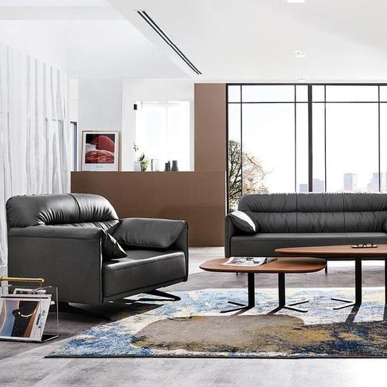 Canapé Moderne Design Ensemble De Canapés De Luxe En Cuir 3+1+1