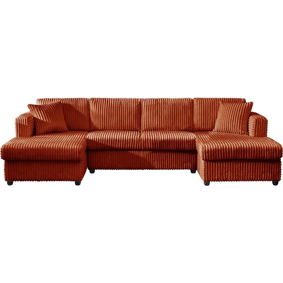 Canapé Moderne YHL Voyura LS2219-DarkBrown Avec Coussin de Dossier en Velours Côtelé et Mousse - Brun Foncé