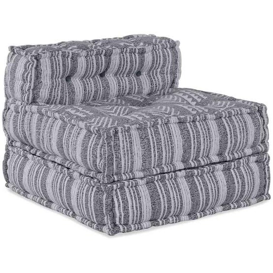 Canapé modulaire Impression Grise 70 x 70 x 56 cm tissu