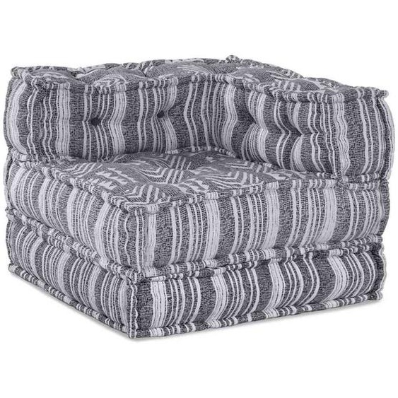 Canapé Modulable Impression Indigo 70 x 70 x 56 cm tissu