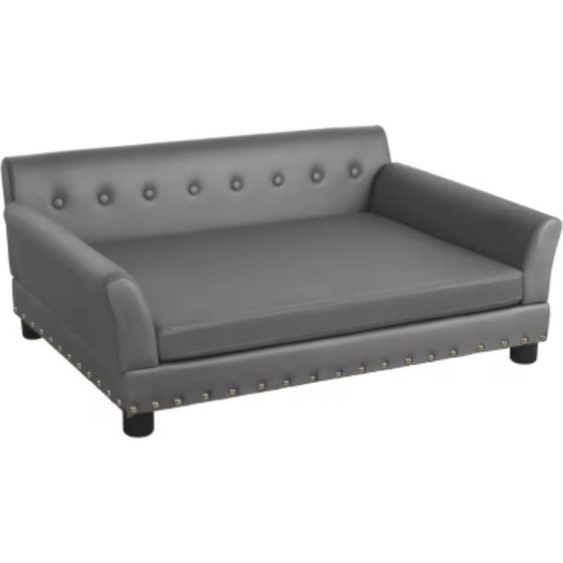 Canapé pour chien Jerino – 120 cm – Canapé pour chien sur pieds – Siège pour chien – Coussin amovible