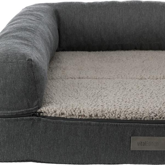 Canapé Vital Bendson 100 × 80 cm gris foncé/gris clair