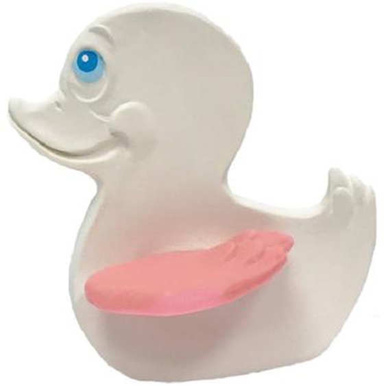 Canard Rose Anneau De Dentition Blanc