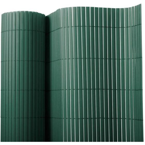 Canisse PVC Brise Vue, Vert 120 x 300 cm