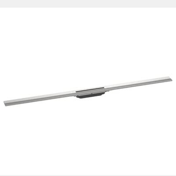 Caniveau de douche RainDrain Flex acier inox brossé découpable 120 cm