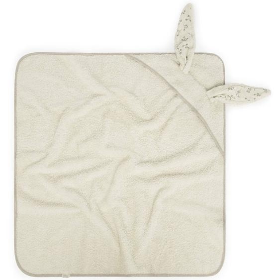 Cape De Bain Bunny Olive Bloom (75 X 75 Cm) Ecru, Vert