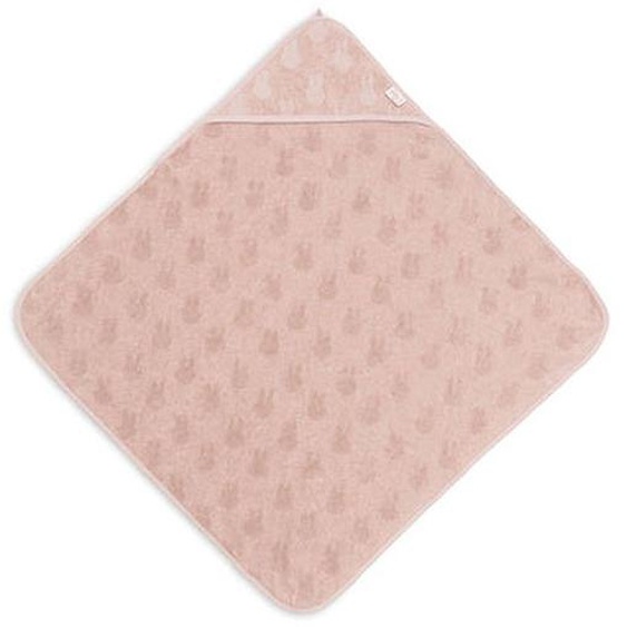Cape De Bain Eponge Miffy Jacquard En Coton Rose