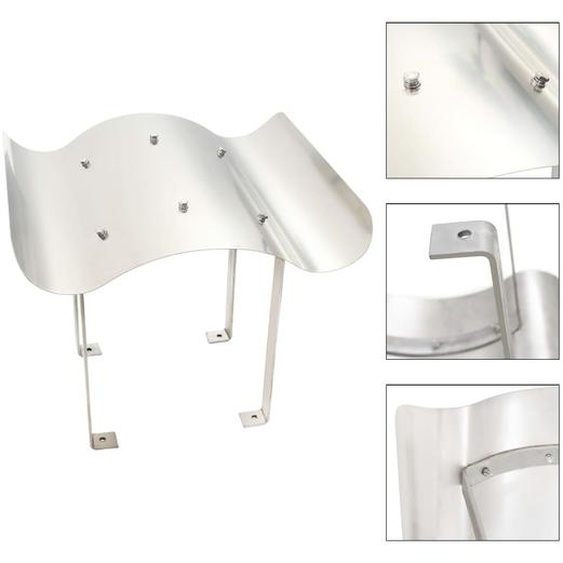 Capot de cheminée Acier inoxydable 70 x 100 x 38 cm