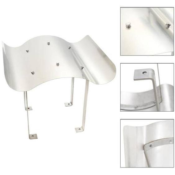 Capot de cheminée Acier inoxydable 70 x 70 x 37 cm