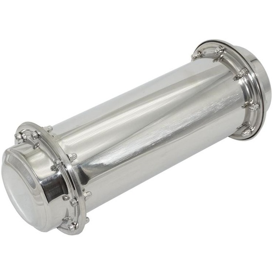 Capsule temporelle de 34 cm, en acier inoxydable, étanche et résistante à la corrosion