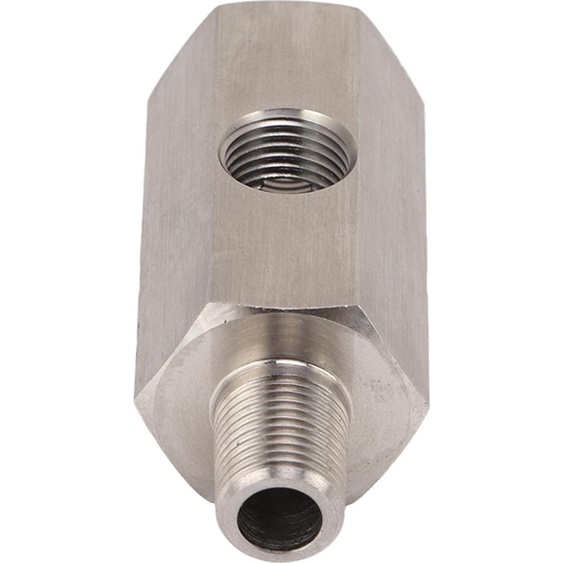 Capteur de pression dhuile Connecteur de capteur de pression dhuile en acier inoxydable 1/8NPT pour transmetteur de pression dhuile OE Pièces détachées automobiles