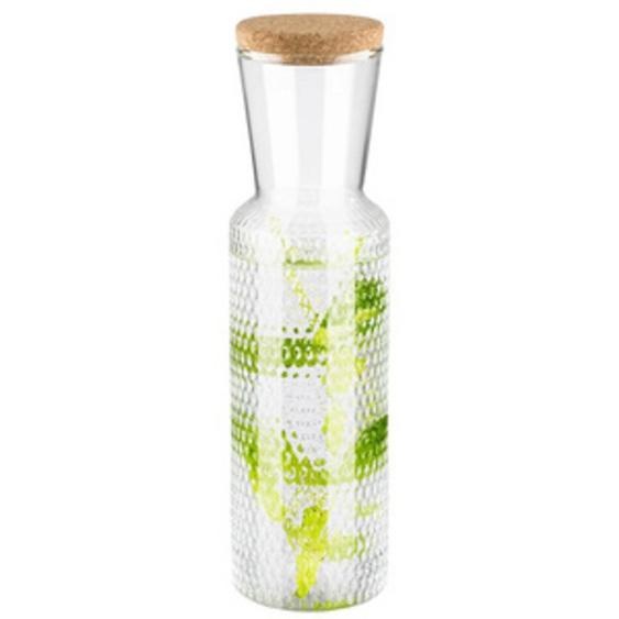 Carafe en verre DOTS, 0,9 litre, transparent