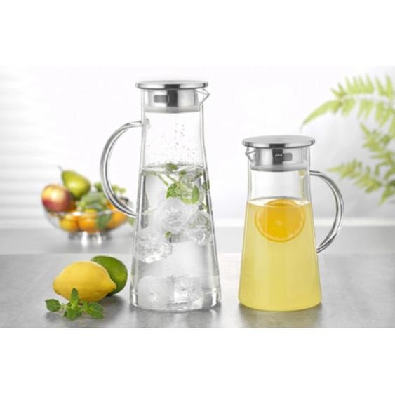 Carafe en verre PORTO, avec poignée, 1 litre