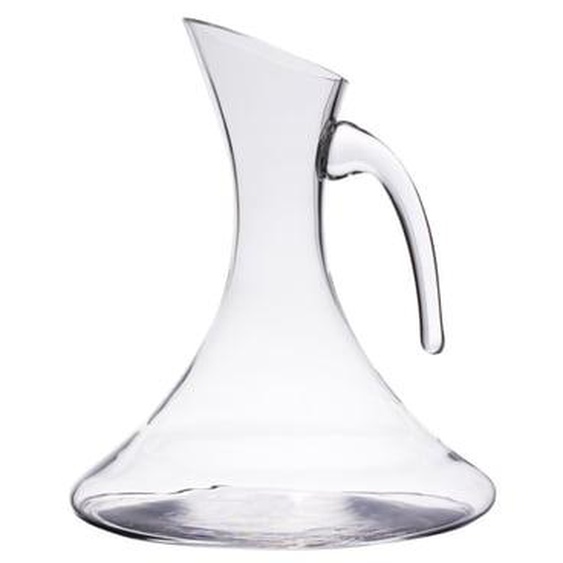 Carafe fond plat avec anse 1 l