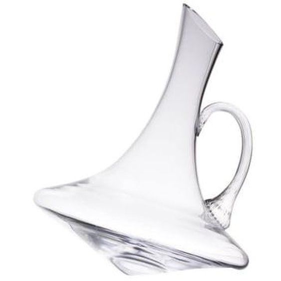 Carafe oblique avec anse Optique  l