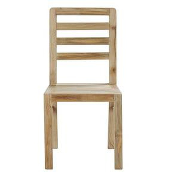 CARGO  Chaise en bois teck recyclé massif