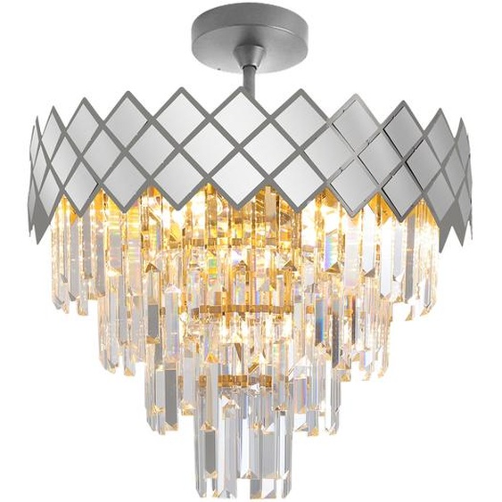 CARISMA 9xE14 lustre en cristal chromé Milagro ML8888
