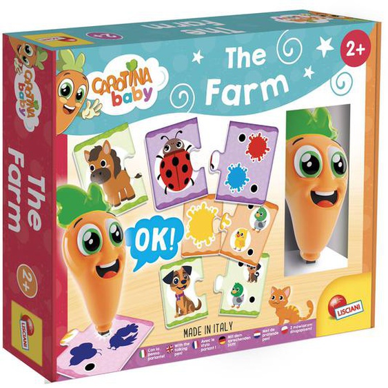 Carotina Baby Stylo Parlant Baby - La Ferme Multicolore