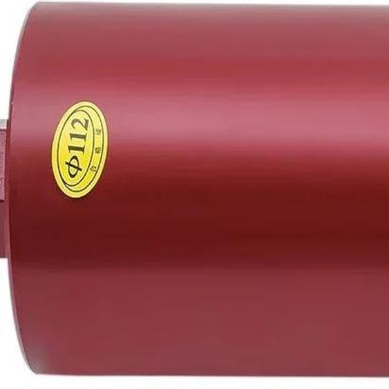 Carotteuse, acier haute résistance, forage à eau sûr, rouge