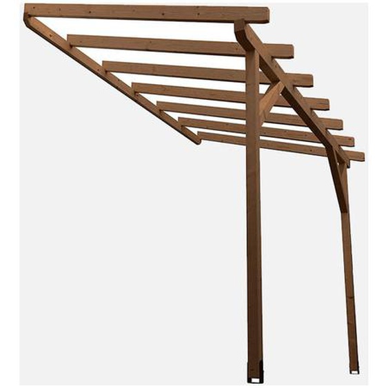 Carport en bois pour voiture valango