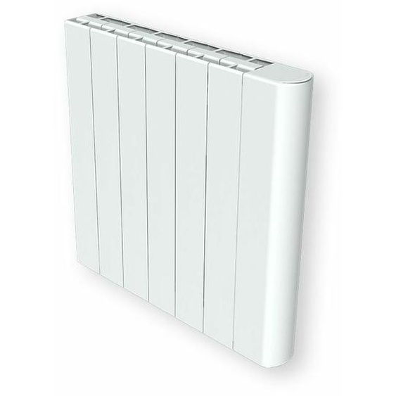 Carrera - radiateur a inertie ceramique compact 1500W - Horizontal et plat - Blanc