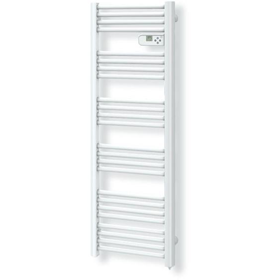 Radiateur sèche-serviette Carrera lcd sans fluide Etroit 600W - Blanc