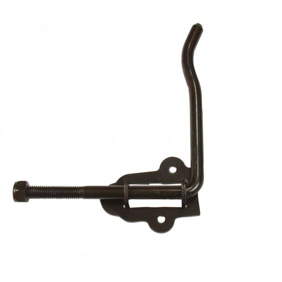 Afbat - Lot De 2 Arrêts à Poignée Acier Époxy, H.40 x P.210 Mm