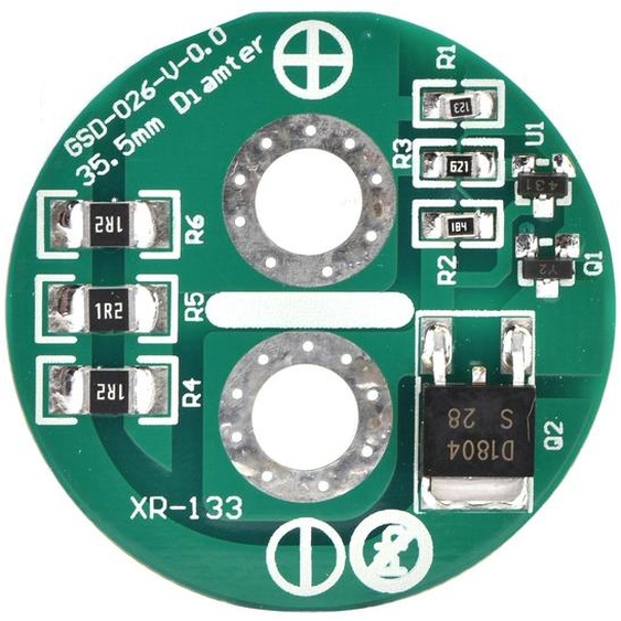 Carte de protection pour supercondensateur, ABS, dissipation thermique rapide, composant électronique, 2,5 V
