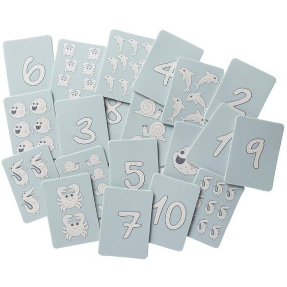Cartes Imperméables En Silicone Souple Pour Jouer Dans Leau Blue