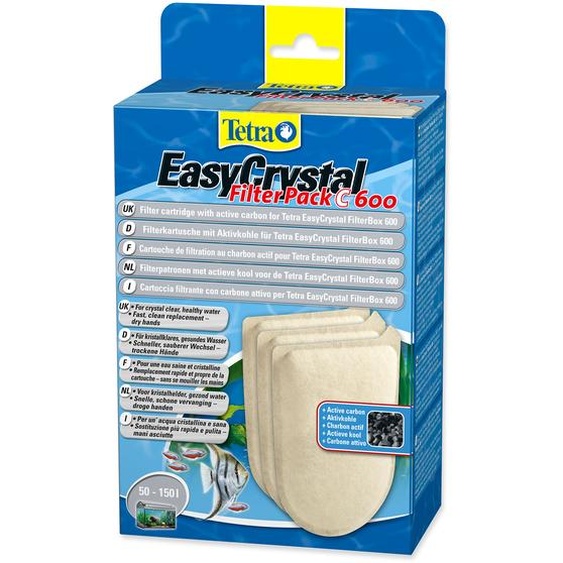 Cartouche de charbon actif EasyCrystal 600 3 pcs