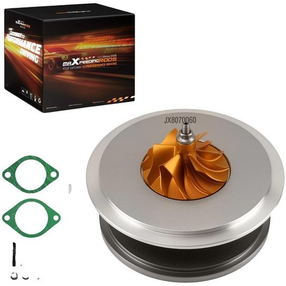 Cartouche turbo, matériau : métal de haute qualité, dimensions : 15 cm x 15 cm x 15 cm, compatibilité : Nissan Navara D40 [2005-2016] et Pathfinder R51 [2005-2016], modèle : turbo - GT2056V, poids : 1 860 g