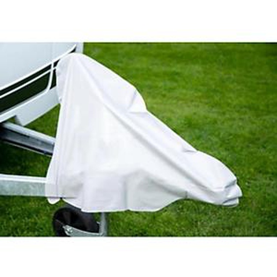 CARTREND Housse pour timon, en plastique, gris
