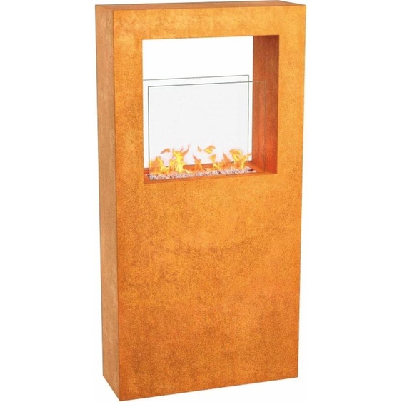 Casa Padrino Décoration de jardin Cheminée au bioéthanol H. 140 cm - Jardin & terrasse Accessoires