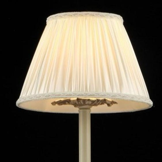 Casa Padrino Lampe de table de luxe ivoire / Abat-jour ivoire 22 x 38 cm - Lampe - Luxury Collection