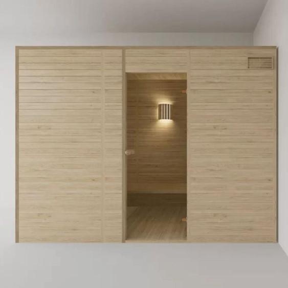 Casa Padrino sauna intérieur de luxe pour 4 personnes Couleurs naturelles 300 x 100 x H. 190 cm