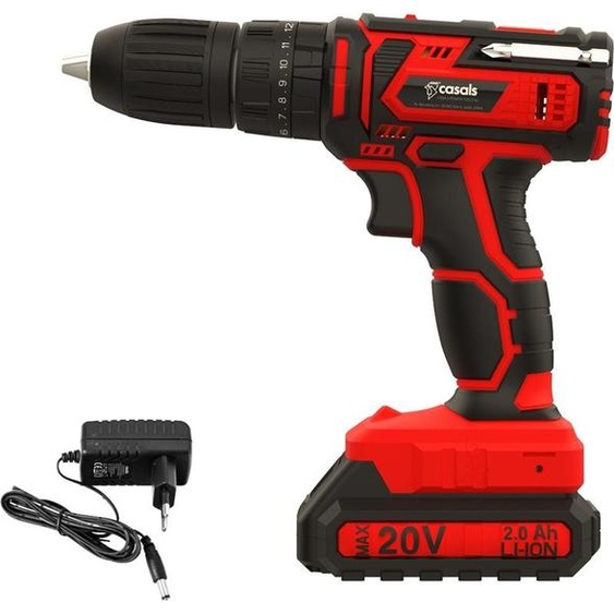 Casals Visseuse/perceuse sans fil à batterie 20V CID2050B