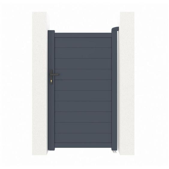 Portillon aluminium 1m eiger 100x180cm